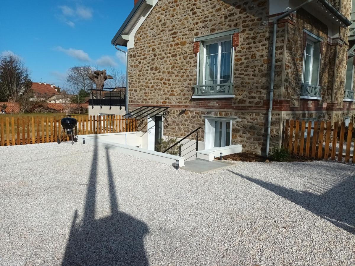 Calme Absolu, Terrasse Et Parking Entre Paris Et Disney Vaires-sur-Marne Bagian luar foto
