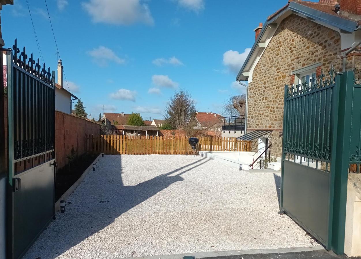 Calme Absolu, Terrasse Et Parking Entre Paris Et Disney Vaires-sur-Marne Bagian luar foto